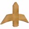 Ekena Millwork Bellingham Rough Sawn Timber Gable Bracket, Western Red Cedar, 36"W x 19"H x 2"D x 6"F, 13/12 Pitch GBW036X19X0206BEL00RWR - alternate 5